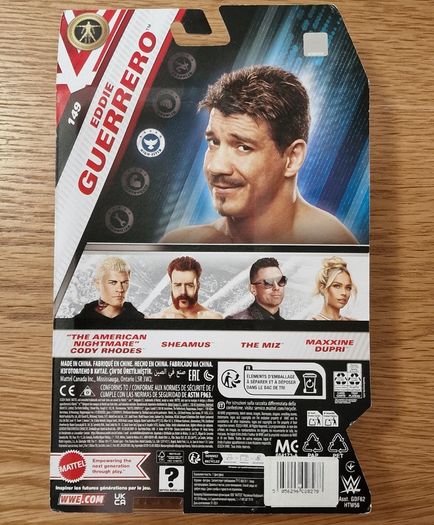 WWE Mattel Wrestling Figures - Jacy Jane Eddie Guerrero