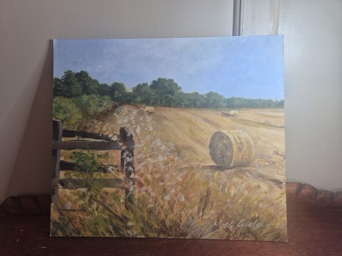 oil painting by Marty Garland