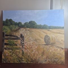 oil painting by Marty Garland
