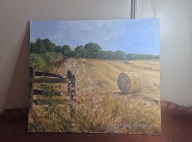 oil painting by Marty Garland
