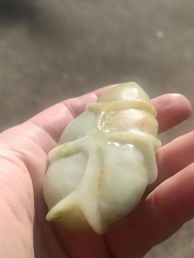 Qing Dynasty Jade Brush Washer