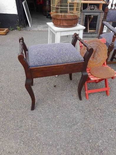 Vintage Piano Stool