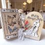 Unique Wooden Wedding Gift Set Personalised Card and Money Box Handmade Image 7