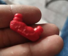 HE-MAN Parts 1983 MODULOK small connector Masters of the Universe MOTU mattel