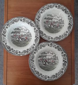 DISHES - Myotts Country Life - Lot of Three