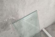 One piece of tempered glass dimensions 60 34 cm