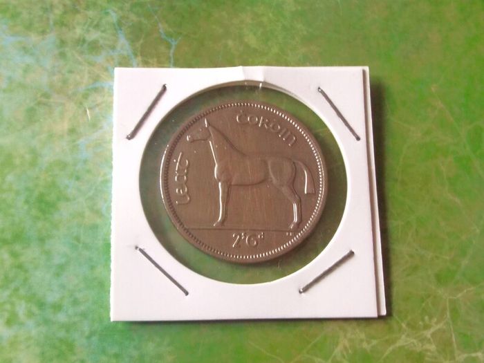 Ireland 1962 Half Crown. Free Post