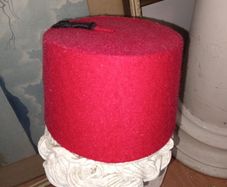 Vintage Fez cap with Tassle.