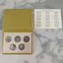 1900 - 1954 Holy Years Of The Xx Century Pope Coin Set Image 2