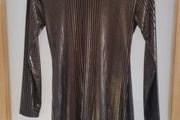 Brand New Black and Gold metallic effect dress