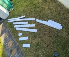 Skirting board white