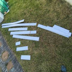 Skirting board white