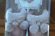 Brand New &amp; Boxed Dusty Pink Slippers