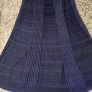COS navy ribbed long skirt Image 8