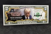 Commemorative Collectible 2 Dollars "Never Surrender", new.