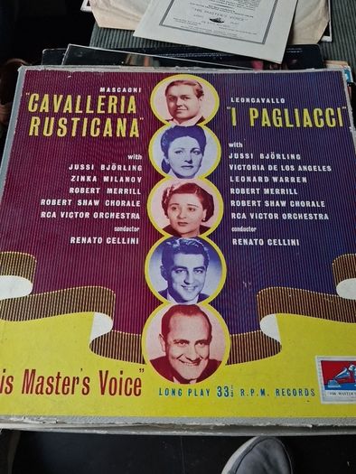 Cavalleria Rusticana / I Pagliacci Box Set Lpd