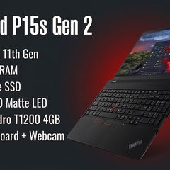 Workstation Lenovo ThinkPad  p15 G2 i7 32 512 4gb gpu