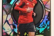 2023-24 Topps Crystal Premium UEFA  #48 Bruno Fernandes - Manchester United