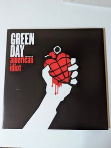 green day - American idiot - red and white vinyl