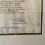 Art - Printed Poem ( Paul Barnes) Image 7