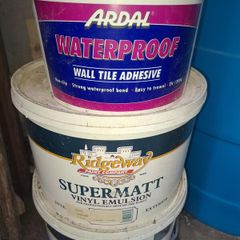 Free Paint and Tile Adhesive