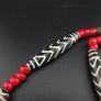 Antique Pumtek Pyu & Venetian WhiteHeart Beads Necklace 24 inches Image 4