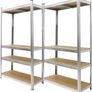 Heavy Duty Garage Shelving Set of 2 Image 2