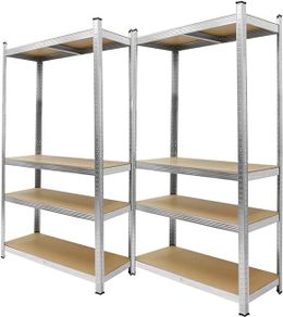 SALE SET OF 2 Heavy-Duty Workshop Shelving Units