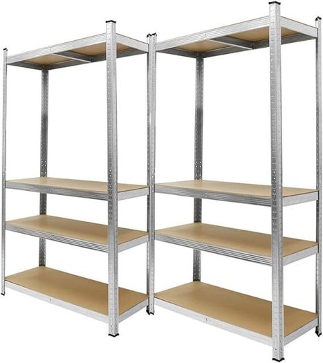SALE SET OF 2 Heavy-Duty Workshop Shelving Units