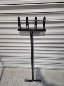 Handmade Lawn Aerator Garden Aerating Fork Heavy Duty Steel