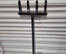 Handmade Lawn Aerator Garden Aerating Fork Heavy Duty Steel