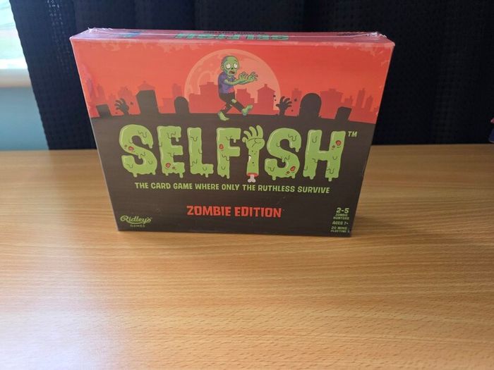 Selfish Zombie Boardgame
