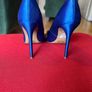 Blue embellished river island high heels size 5 Image 7