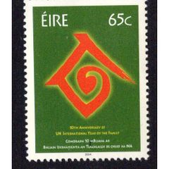 2004 Ireland 10th Anniversary of UN Year of the Family Commemorative Stamp Mint Never Hinged (MNH)