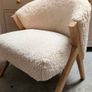 Ex Display Boucle Armchair Image 2