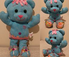 Doodle Bear Large Plush Teddy 17in