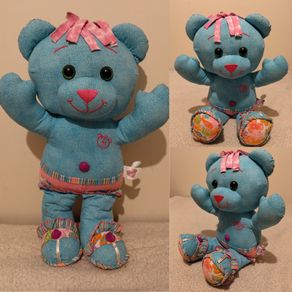 Doodle Bear Large Plush Teddy 17in
