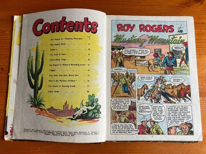 Cowboy annual:'Roy Rogers' 1952