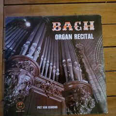 Bach Organ Recital Piet Van Egmond 7 inch EP on Concert Hall M 995