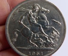 George VI 1951 Crown