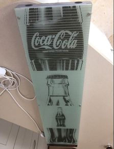Coca Cola Lighted Sign Large and Rare