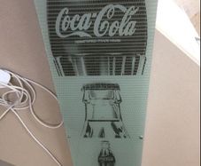 Coca Cola Lighted Sign Large and Rare
