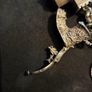 Mid Century Heavy 925 Sterling Silver Charm Bracelet Image 6