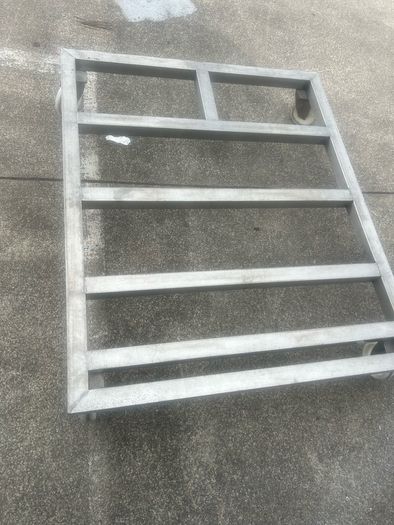 Stainless steel dolly trolleys