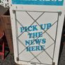 Vintage  Irish News Display Sign Image 2