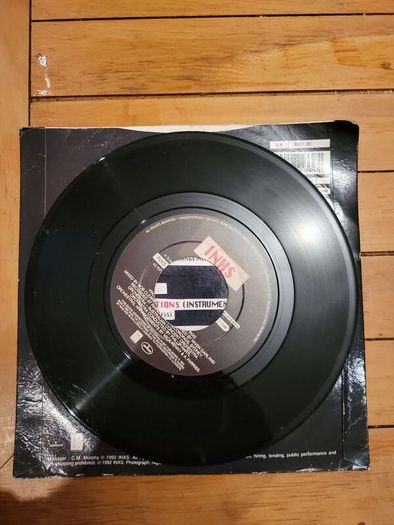 INXS Baby Dont Cry 7 inch single