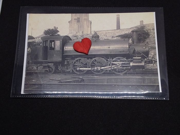 Ireland Postcard : Cork , Bandon and South Coast Railway , Steam Engine - 1950s/60s