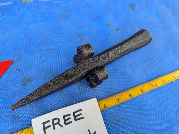 Field Anvil with Hexagonal Top.