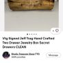 Handmade Wooden Treasure Box Image 8