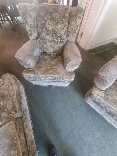 Vintage Suit Sofa and two chairs